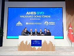 BORSA STANBUL'DA GONG AHES GYO N ALDI